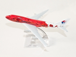B747 Malaysia Hibiscus (Special Edition) 16cm