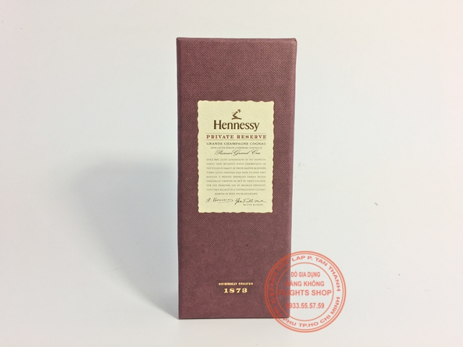 HENNESSY PRIVATE RESERVE 1878, RED LID