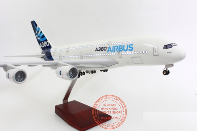 A380 Original 47cm (có bánh xe + đèn LED)