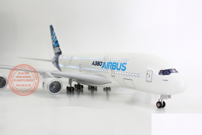 A380 Original 47cm (có bánh xe + đèn LED)