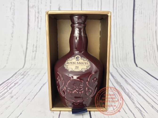 Chivas 21 Ruby Flagon, New Logo Design