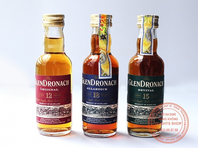 SET OF 3 GLENDRONACH