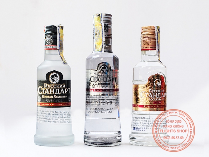 Russian Standard Vodka, Glass