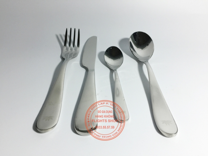 Bộ dao muỗng nĩa inox Vietnam Airlines VN4C (4 sao)