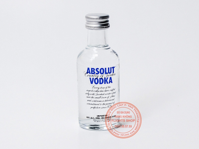 Absolut Vodka Original, Glass