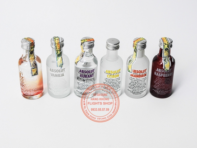 SET OF ABSOLUT VODKA