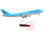 B747 Korean Air 47cm (có bánh xe + đèn LED)