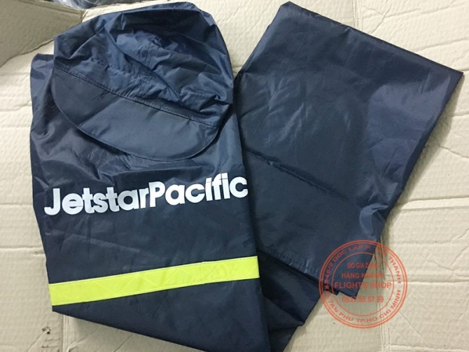 Áo mưa cánh dơi cao cấp Jetstar Pacific