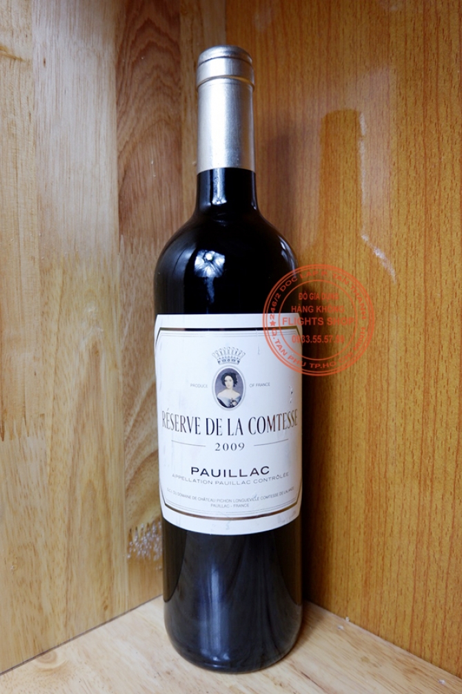 Vang đỏ Reserve De La Comtesse 2009 Pauillac 750ml